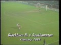 Blackburn v Southampton (FA Cup) 1983/84