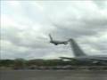 757 Fly by Then Vertical