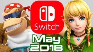 10 Nintendo Switch Games Coming May 2018!