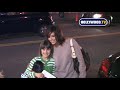 eva longoria parker takes fan photos outside beso