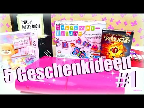 5x Geschenkideen #1 für Weihnachten, Kindergeburtstag, Geburtstag | 9999 Dinge Geschenke