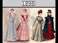 Women's fashions year by year: 1795 to 1948