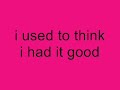 Better Off *lyrics*