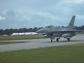 F-16 Formation Taxi Back