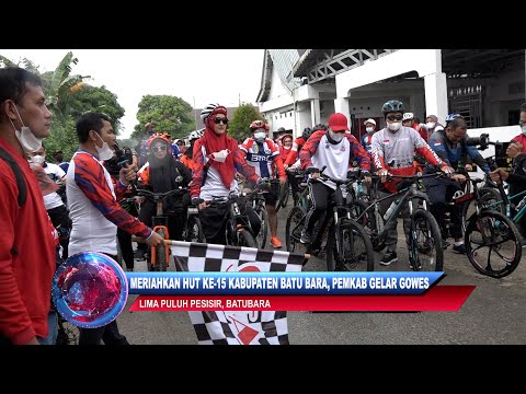 MERIAHKAN HUT KE 15 KABUPATEN BATU BARA, PEMKAB GELAR GOWES