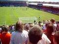 Gillingham v Swindon Town - fans fighting stewards and police