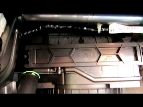 How to replace pollen cabin air filter on 2011-2013 Honda Odyssey