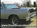 1969 Plymouth GTX 440 4-Speed Detail Video 1969 Plymouth GTX 440 4-Speed Detail Video