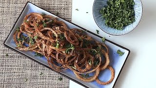 Como fazer cebola empanada