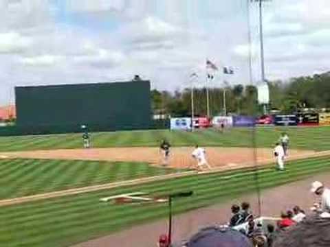 Carlos Gomez Minnesota Twins Spring Training Single