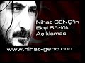Yazar Nihat GEN� in Ek?i S�zl�kle ilgili a�?klamas?