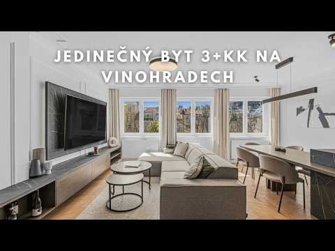 Video Jedinečný byt 3+kk na Vinohradech
