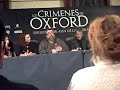 Rueda de prensa los cr�menes de oxford barcelona