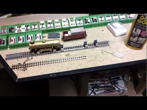 how to clean ho gauge track