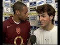 Henry and Fabregas legendary Interview