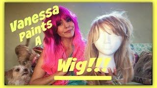 Vanessa Makes A Wig!