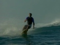 Laird Hamilton surfing at Teahupoo