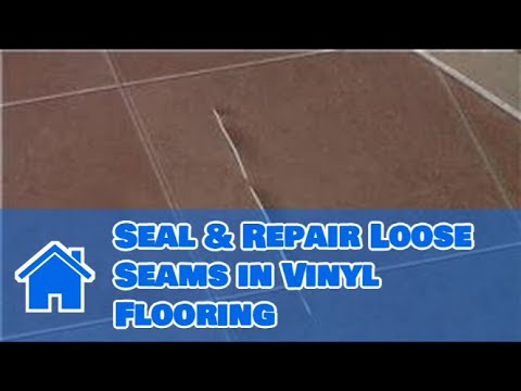 how to fix vinyl flooring