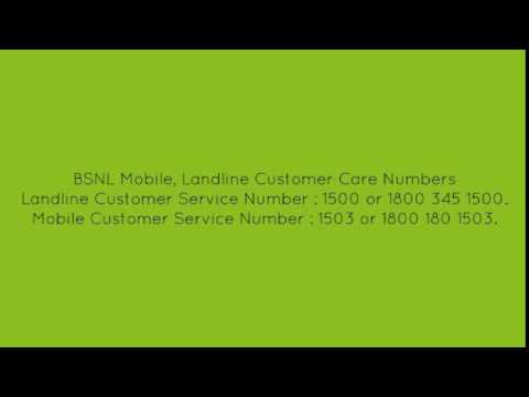 how to contact bsnl customer care online