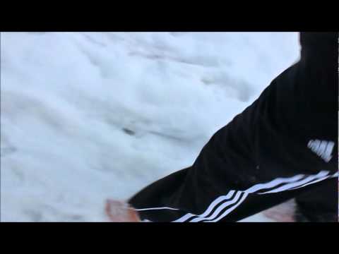 barfuß schnee