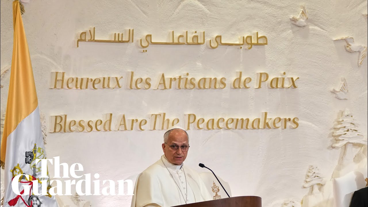 Pope Leo tells Lebanese leaders 'peace is a desire and a vocation'