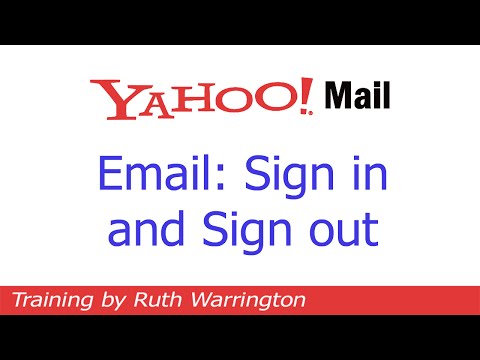 how to sign in email with yahoo