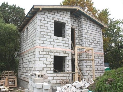 Строительство дома из газобетона