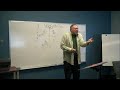 Pastor Vaughan Jarrold from The Vineyard church teaches in the VLC Sunday school about leadership