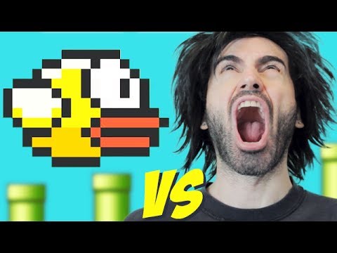 video-linktoworks-FLAPPY BIRD vs The World's Worst Gamer!