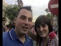 Atletico Madrid 4 - Schalke 0.  ambiente antes del partido.