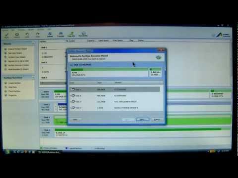 how to remove xp from a partition