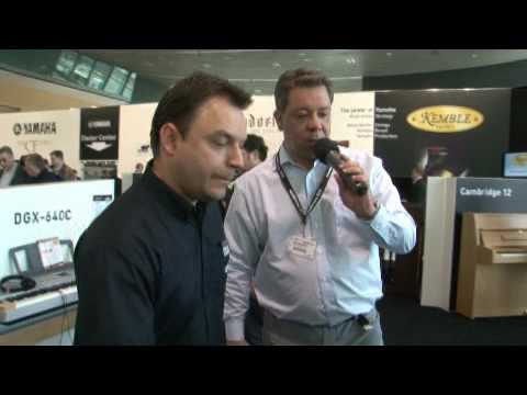 YDP V240 - Product Presentation of the Arius/YDP V240 at Musikmesse Frankfurt 2010.