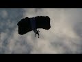BASE Jumping:  Cliff from the bottom