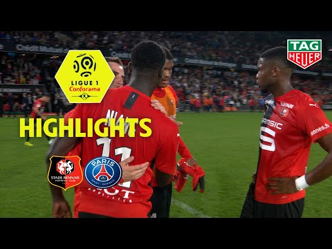 Stade Rennais FC - Paris Saint-Germain ( 2-1 ) - Highlights - (SRFC - PARIS) / 2019-20