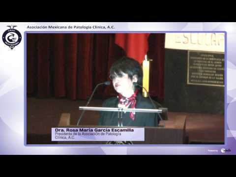 Bienvenida Ciclo Académico 2014, Educación Continua de la Dra. Rosa María García Escamilla