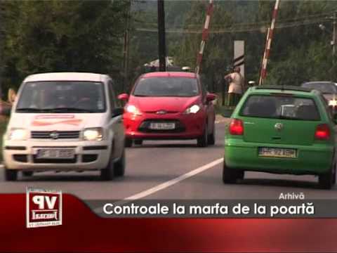Controale la marfa de la poarta