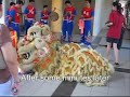 A chinese Lion dance in Jurong