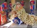 A chinese Lion dance in Jurong