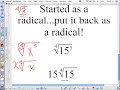 More fractional exponents a More fractional exponents a
