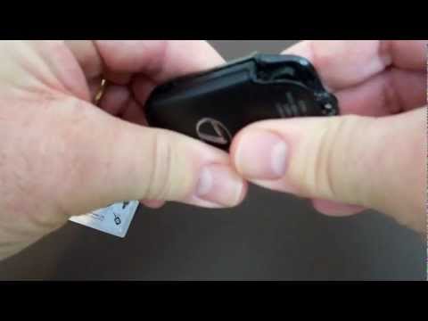 Change the battery in your Lexus key fob