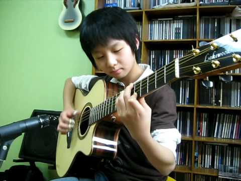 96000 views isn't nearly enough for this little kid who pulls off Stevie Wonder's Superstition on a guitar.