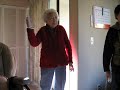 Grandma plays Wii Tennis Grandma plays Wii Tennis