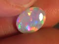 Bright Multicolor Crystal Opal 0.95ct