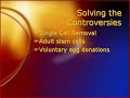 An iMovie Presentation which provides background information on stem cellss and stem cell research. A must see for students study genetics, mitosis, cell specialization or medical ethics.