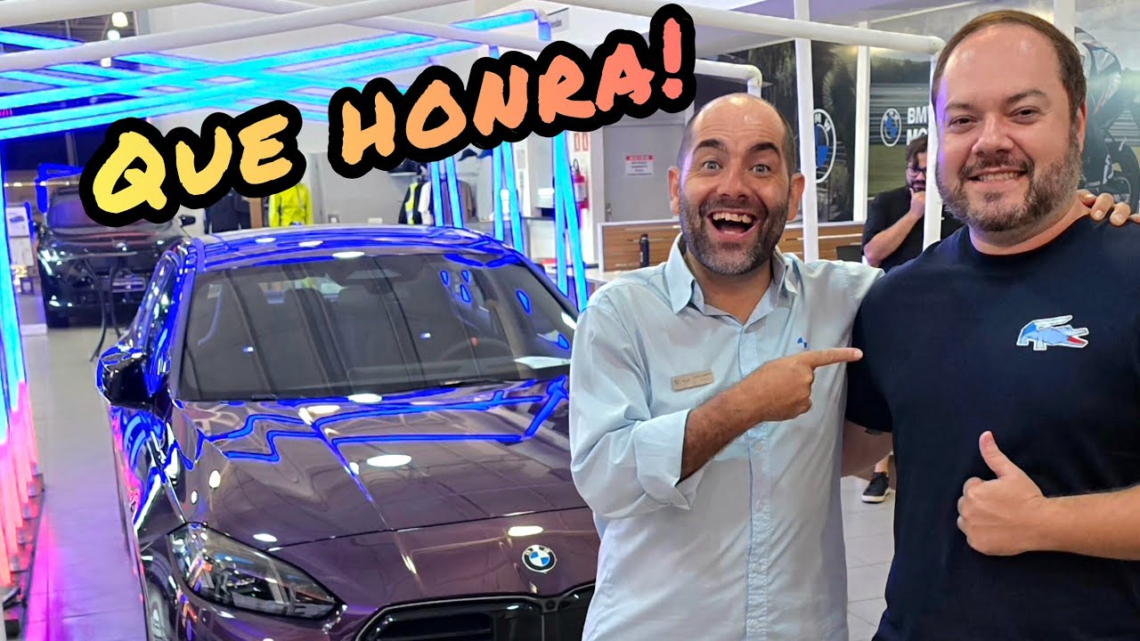 NA BMW RAVIERA COM O ILUSTRE RISLEY SMITH!!