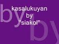 Siakol- kasalukuyan Siakol- kasalukuyan
