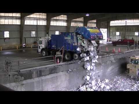 Garbage Trucks Unloading - Part 2