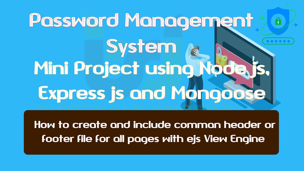 Create a common header or footer with EJS engine in express