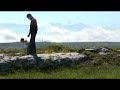 landscapes, long shots focusing on the natural aspects of the west coast of ireland.