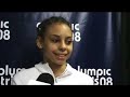 Mattie Larson - Interview at 2008 Olympic Trials